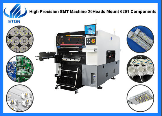 0201 Bileşenleri İçin Yüksek Hassasiyetli LED Ampul Alma ve Yerleştirme Makinesi 98000CPH