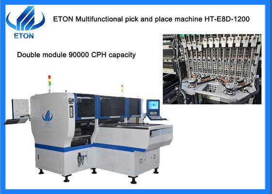 LED Aydınlatma SMT Seçim Yeri Makinesi 90000 CPH Kapasiteli Çok Fonksiyonlu