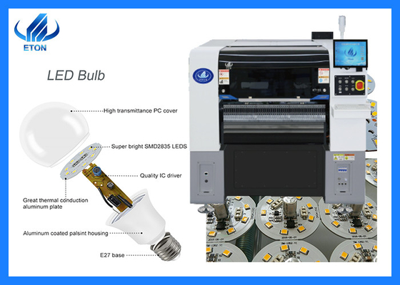 SMT Montaj Makinesi KT10S Precision CHIP±0.03mm & Speed 48000CPH pick and place makinesi