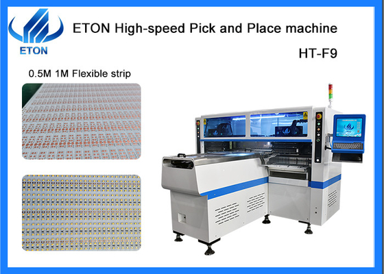 Max 1.2m PCB SMT Pick &amp; Place Makine 0.5M - 1M Çizgi Işık için