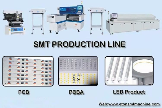 HT-E8S-1200 SMT Montaj Makinesi: 0.5-5mm PCB, 45000CPH, Görüş + İşaret Düzeltmesi