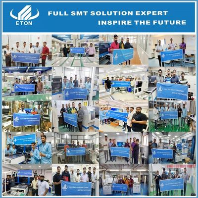 LED tüp / panel ışığı için çift kollu manyetik doğrusal LED Yüksek Hızlı SMT Makinesi