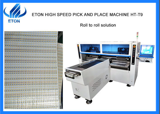 LED Chip Işıklandırma için Roll To Roll Strip SMT Pick Place Machine