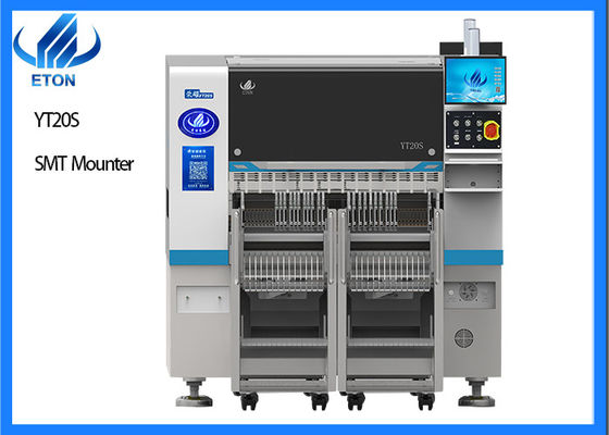 Hızlı SMT SMD Monter 20 Pcs Baş Seçme ve Yerleştirme Makinesi