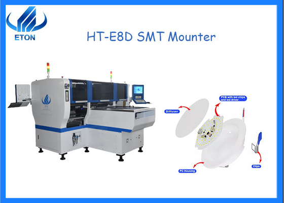 ETON HT-E8D-1200 SMT LED Çip Monter 90000CPH PCB Montaj Makinesi