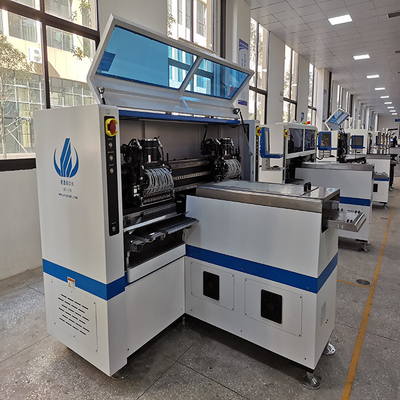 Yüksek Hızlı 68PCS Baş Çift Kollu SMT Makinesi 250000 CPH En Hızlı Al ve Yerleştir Makinesi