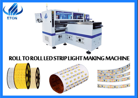 Büyük SMT Makine LED Çizgi, Al ve Yerleştirici Makine 136 nozeller Çip Montajı