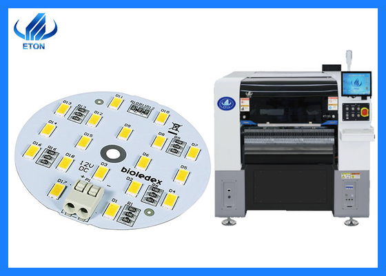 KT10S LED Montaj Makinesi 48000CPH Yüksek talepte olan LED Çip Direnç Kondansatörü için