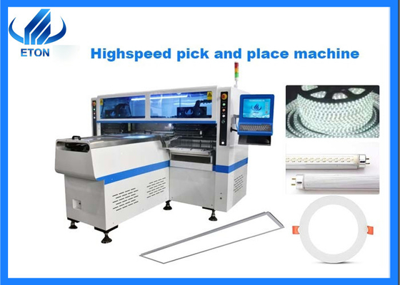 250000CPH LED Çip Montaj Makinesi 68 nozel SMT PCB Montaj Makinesi
