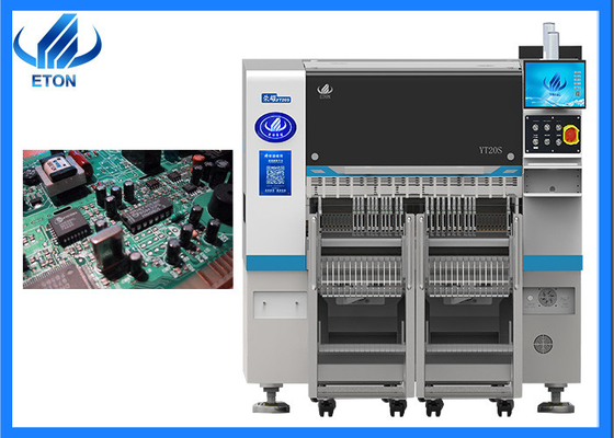 Özel SMT Al ve Yerleştir Makinesi Hızlı Montaj için 20 nozel Max 500 * 300mm PCB