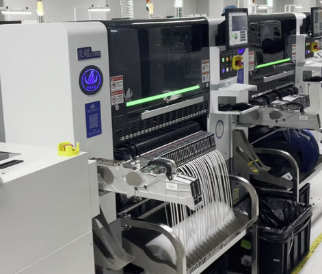 OEM ODM SMT 20 Pcs Baş Yerleştirme Makinesi Yerleştirme Hızı 98000CPH Toplam Ağırlık 2380kg