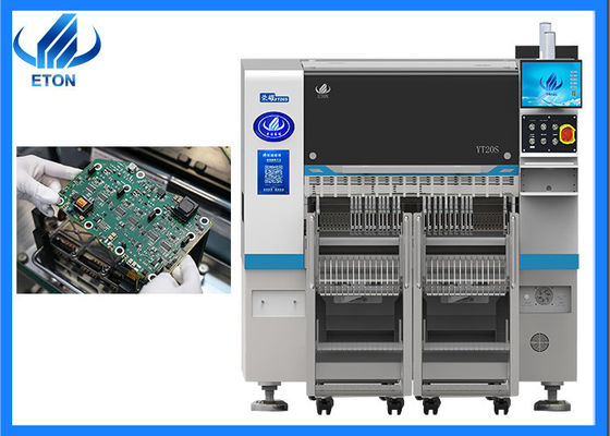 Şoför Baord Montaj SMT Al ve Yerleştir Makinesi 20 Başlık Ücretsiz Güncelleme Yazılımı