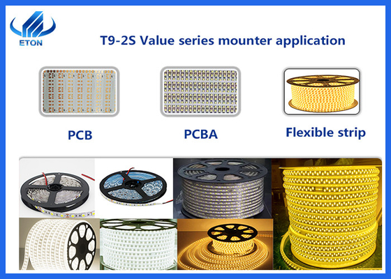 Modlue T9-2S 380AC 50HZ Yüksek Hızlı SMT Yerleştirme Makinesi 250mm Genişliği PCB Roll To Roll için