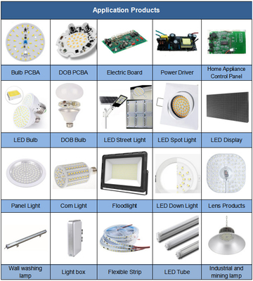 LED Tüp Ekran Kartı için 48 Besleme İstasyonu Orta Hızlı SMT Makinesi
