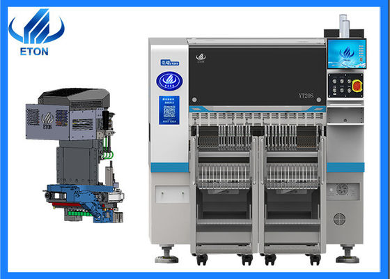 Bağımsız Ar-Ge yazılımı ile 20 Başlı PCB Montajı SMT Seç ve Yerleştir Makinesi