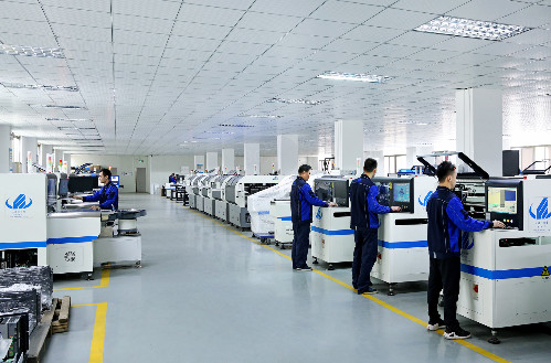 LED Işık Üretim Makinesi için Tam Otomatik SMT PCB Lehimleme Makinesi