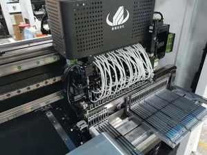 Çift Kollu SMT Al ve Yerleştir Makinesi Lineer Max PCB 1200 * 300MM Montajı