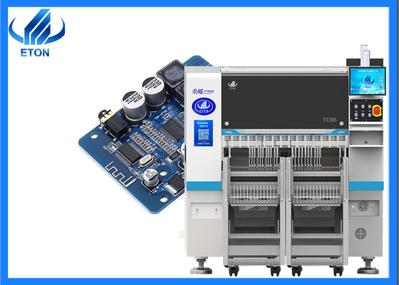 SMT Montaj Makinesi Windows 7 98000CPH 20 Başlı SMT Üretim hattı