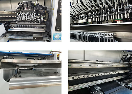 250000CPH SMT Monter 68 Fleksibel Şerit Rulo Yapımında Besleyici ve Nozzle