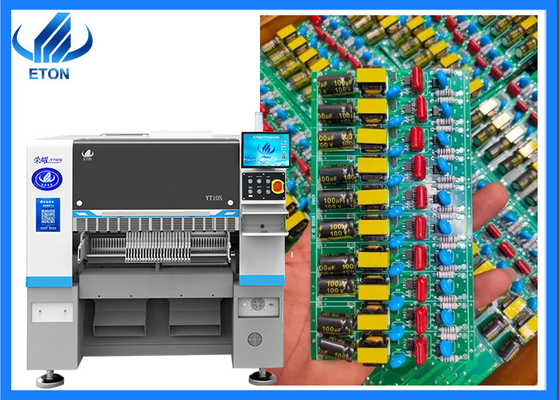 LED Chip SMD Montaj Makinesi LED Işık Üretme Makinesi 48000CPH SMT Üretim hattı