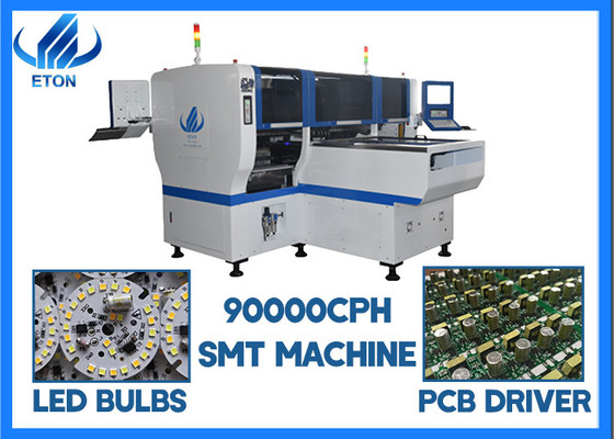 ETON HT-E8D led üretimi smt monter 48 besleyiciler Pick And Place pcb montaj makinesi