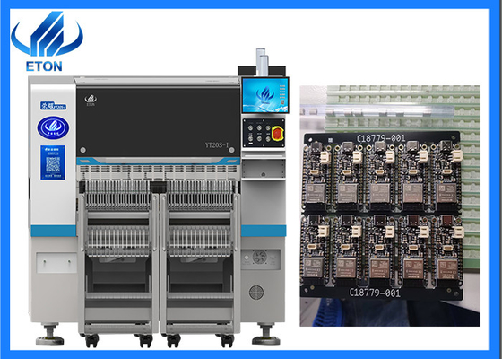20 Spindles High Speed SMT Pick and Place Makine, bileşenlerin tam yerleştirilmesi için