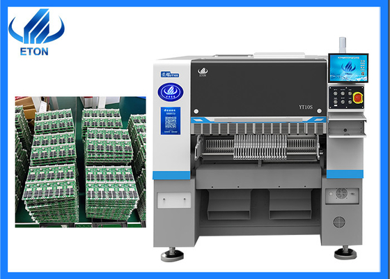 0201 Skd Yüksek hassasiyetli PCB kart montajı Çoklu başlı SMT seçme ve yerleştirme makinesi