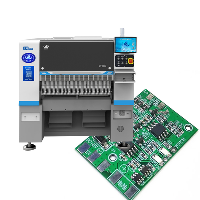 0201 Skd Yüksek hassasiyetli PCB kart montajı Çoklu başlı SMT seçme ve yerleştirme makinesi