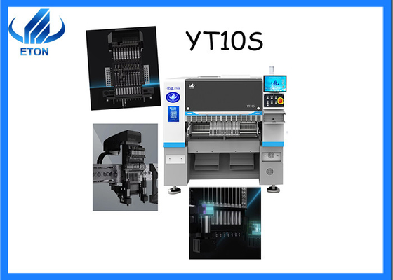 YT10S Gösterişlerine Katılım Yükleme ve Yerleştirme Makinesi LED Işık ve Elektronik Ürünlerin Üretimini Artırdı