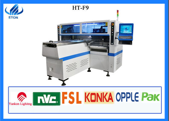 SMT Şerit Işık 200K CPH 6KW HT-F9 PCB Montaj Makinesi