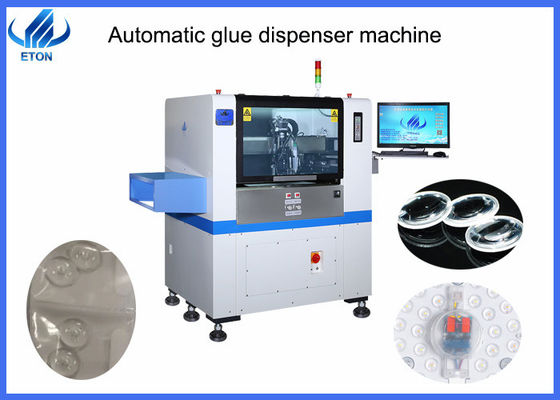 LED Lens İçin 220VAC 90000CPH Otomatik Tutkal Dağıtıcı Makinesi