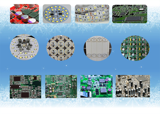 LED Ampul Güç Sürücüsü SMT Makinesi Yapımı 90000CPH Çift Modül 24 Nozul