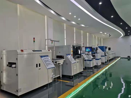 Her bir montaj parçası için çift kollu dört modül 18 nozul yüksek hızlı alma ve yerleştirme makinesi