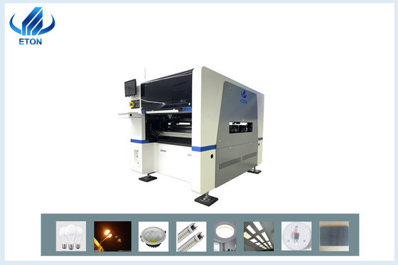 20 Kafa 64 Besleme İstasyonu 4 Kamera LED DOB Ampul Yapma Makinesi 80000CPH