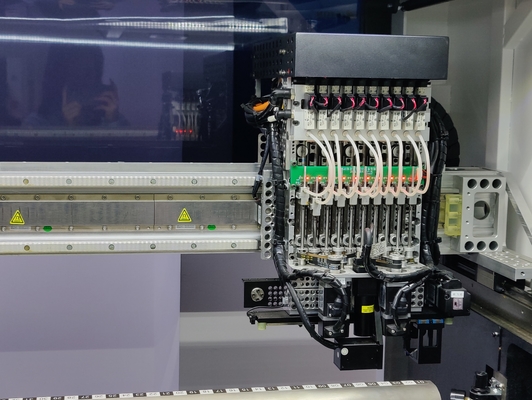 20 adet kafa smt makinesi ile çok fonksiyonlu 80000CPH Pnömatik PCB sıkma