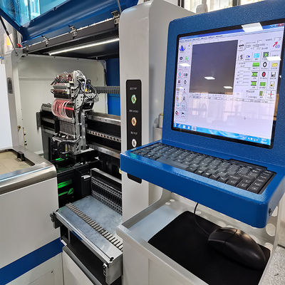 12 Adet Kafa Drver DOB ampul led smt hattı Pcb SMD alma ve yerleştirme makinesi