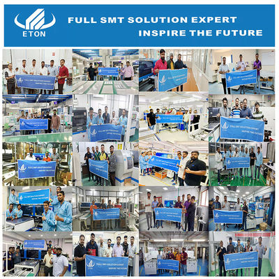 9000CPH Otomatik SMT Alma ve Yerleştirme Makinesi 8KW 0.04mm Hassas