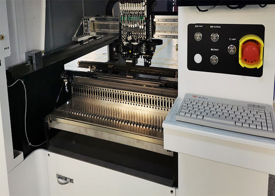 4KW 40000 CPH lineer motor ve servo motor LED ampul IC PCB SMT alma ve yerleştirme makinesi