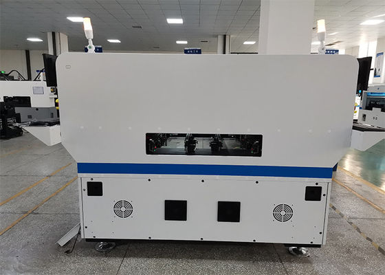 80000CPH Alma ve Yerleştirme Makinesi Elektrikli Besleyici Çift Raylı LED Işıklar İçin Çift Kafalar