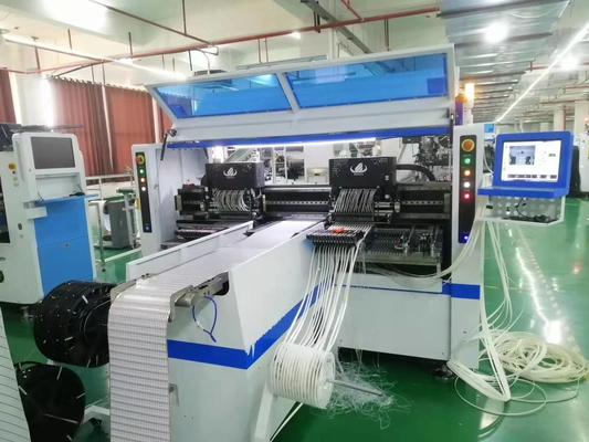 Window 7 SMT Üretim Hattı 68 Kafa SMT Alma ve Yerleştirme Makinesi
