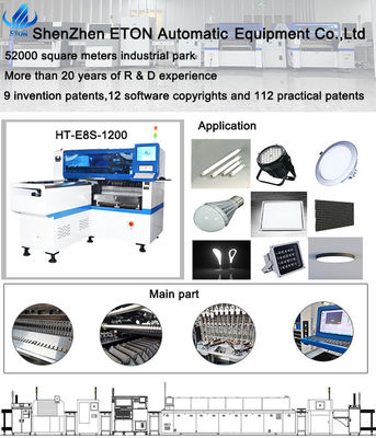 80000CPH 0201 SMD Montaj Makinesi SMT Alma ve Yerleştirme Makinesi