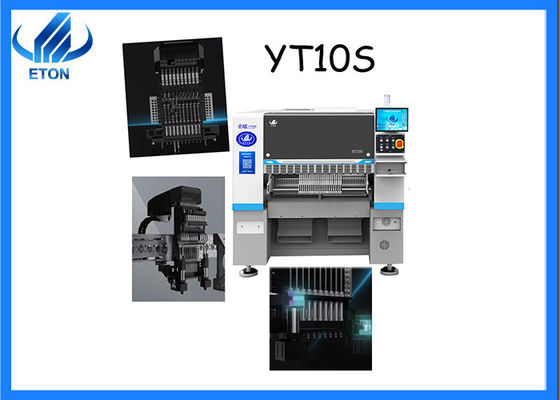 YT10S Gösterişlerine Katılım Yükleme ve Yerleştirme Makinesi LED Işık ve Elektronik Ürünlerin Üretimini Artırdı